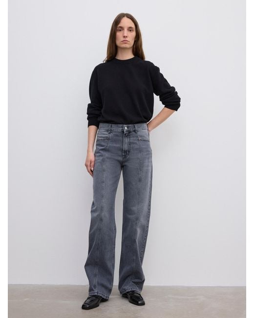 House of Dagmar Blue Loose Fit Denim