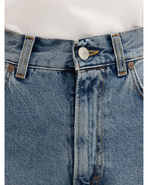House of Dagmar Blue Wide Leg Denim