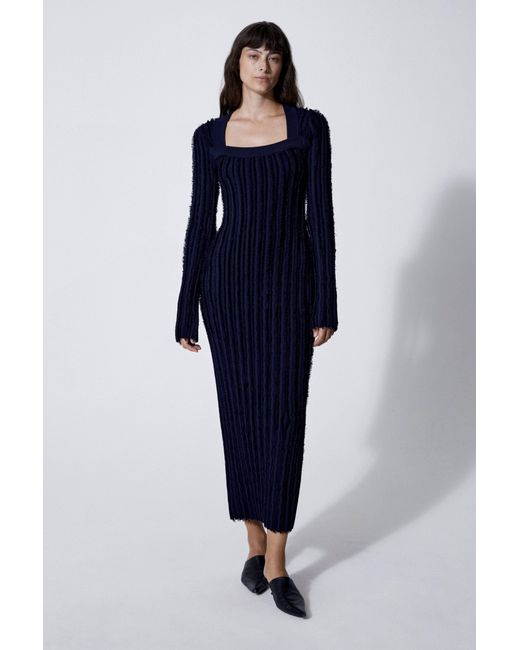 House of Dagmar Filippa Dress in Blue Lyst