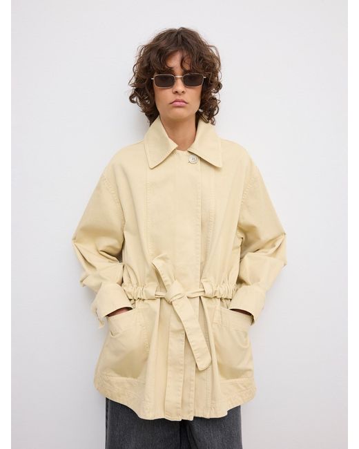 House of Dagmar Natural Field Cotton Jacket