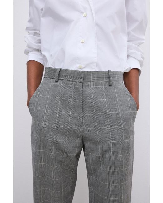 House of Dagmar Gray Classic Suit Trouser