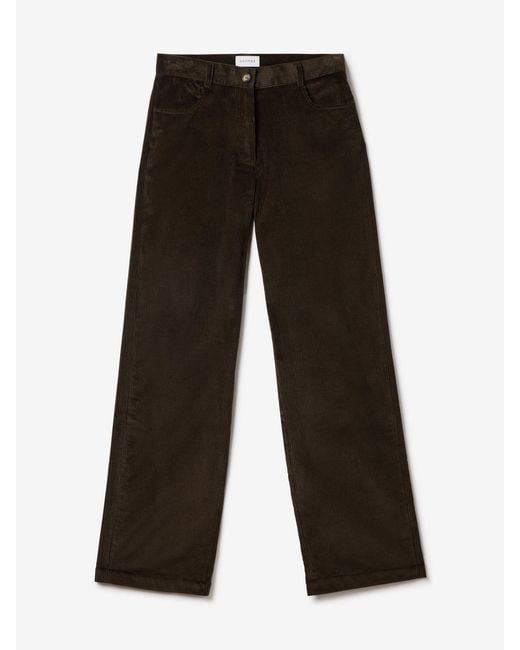 House of Dagmar White Corduroy Trousers