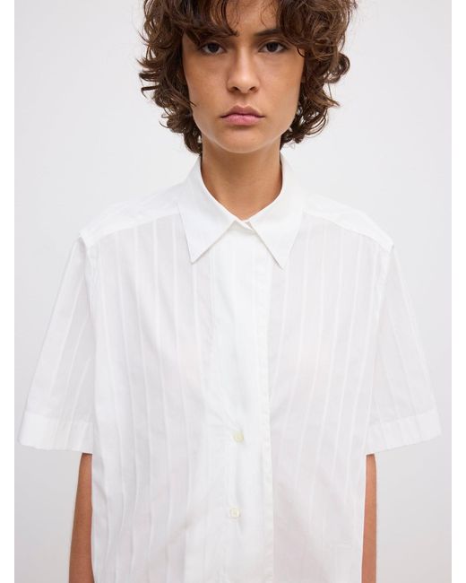 House of Dagmar White Shortsleeve Shirt