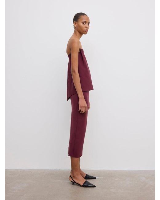 House of Dagmar Red Square Slim Dress
