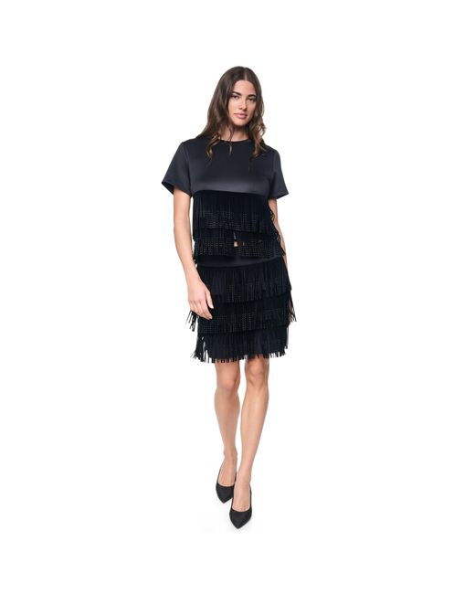 DKNY Black Rhinstone Top Ld64