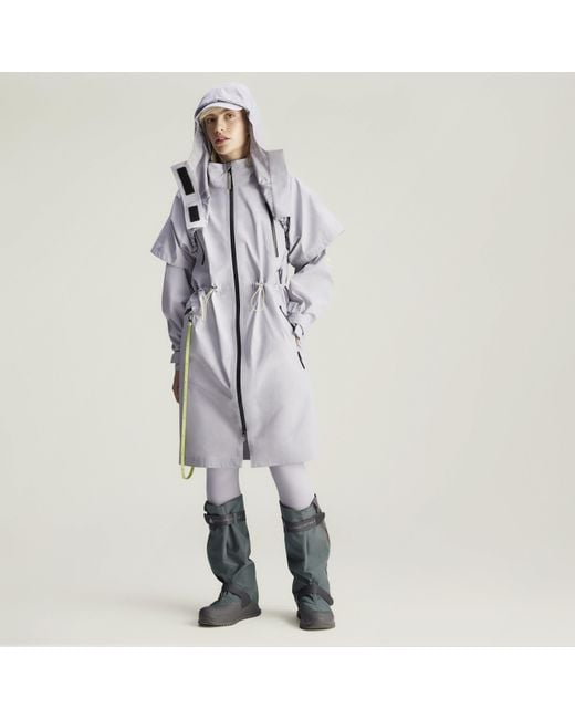 Adidas Gray Rain Anorak Jacket