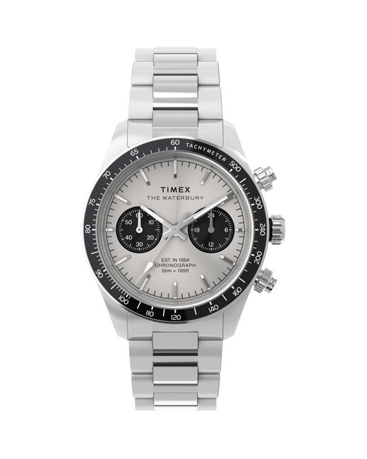 Timex Metallic Waterbury Analogue Quartz Watch for men