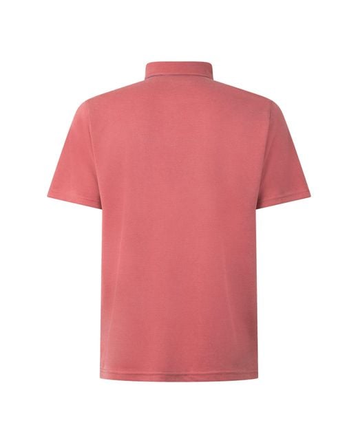 Columbia Pink Nelson Short Sleeve Polo Shirt for men