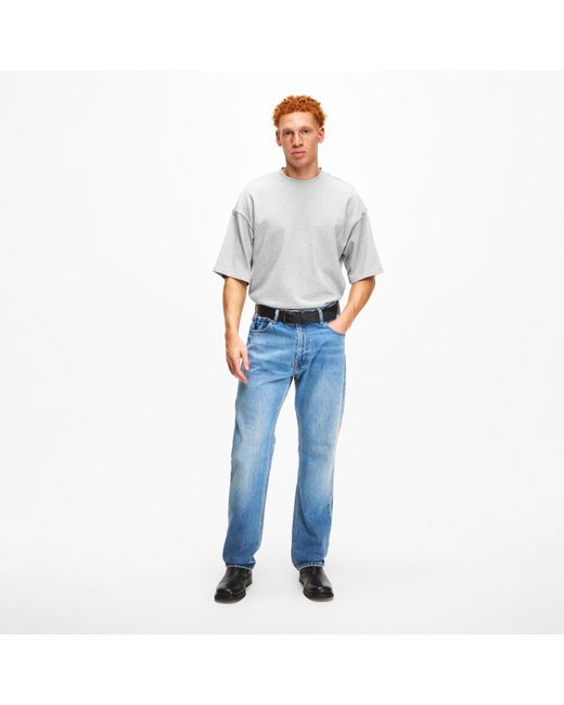 Calvin Klein Gray Sslogo T-Shirt for men