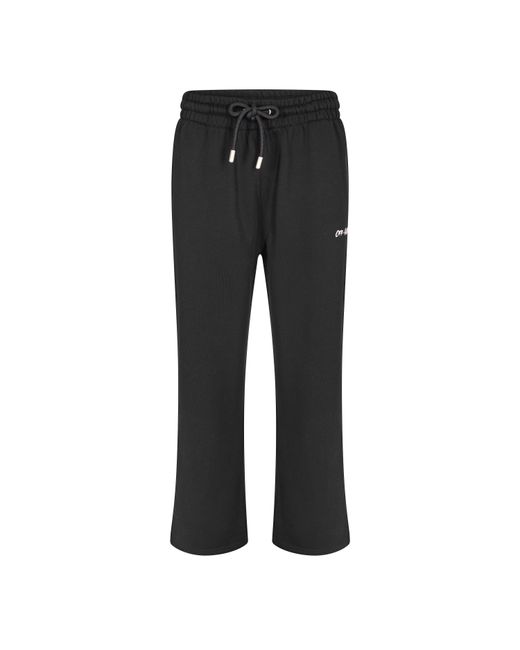 Off-White c/o Virgil Abloh Black Off Slim Fit Jogging Bottoms for men