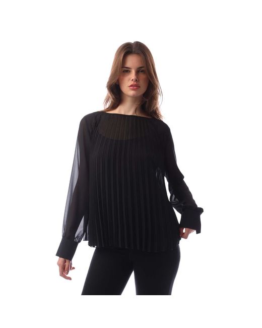 Boss Black Ipuna Long Sleeve Blouse