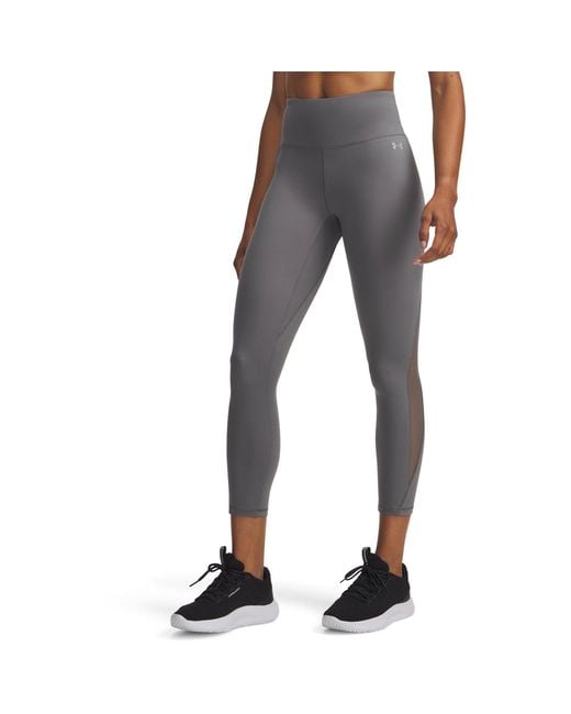 Under Armour Black Motion Mesh Performance Gym Leggings
