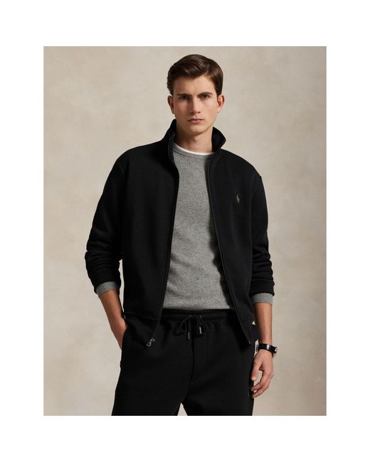 Polo Ralph Lauren Black Tech Full Zip Fleece for men