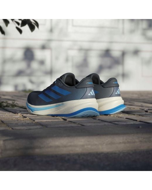 Adidas Blue Supernova Rise 2 Running Shoes for men