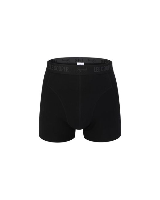 Lee Cooper Black Essential Boxer Trunk 10-Pack for men