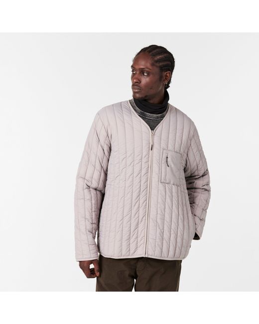 Rains Gray Banja Liner Jacket for men