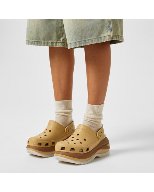 CROCSTM Natural Classic Crush Clogs