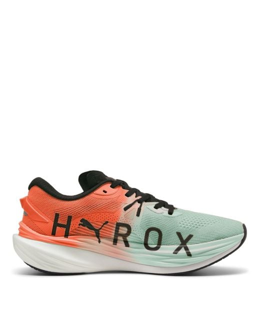PUMA Green Deviate Nitro 3 Running Shoes for men