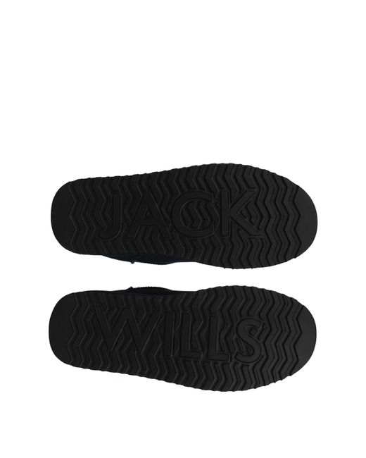 Jack Wills Black Mid Snug Boots