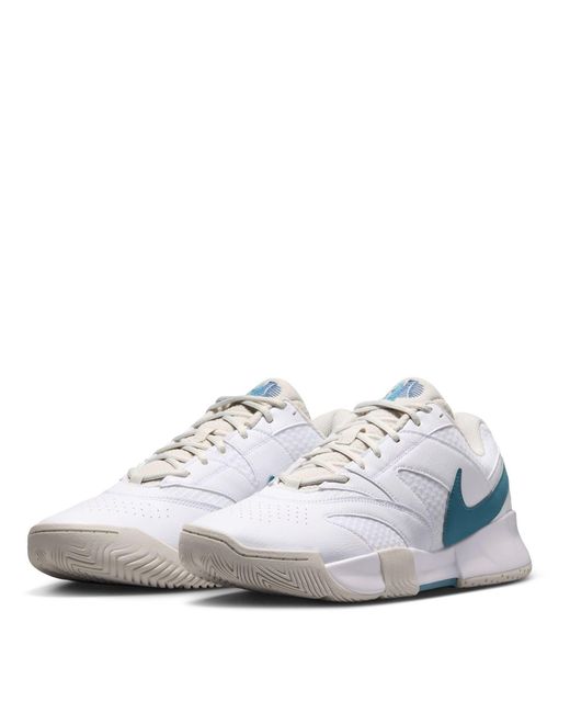 Nike White Court Lite 4 Tennis Shoes for men