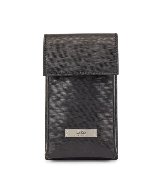 Boss Gray Gallerya Neck Pouch for men