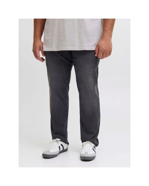 Jack & Jones Blue Glenn Slim Jeans Plus Size for men