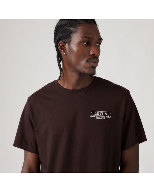 Levi's Purple Icon T-Shirt for men