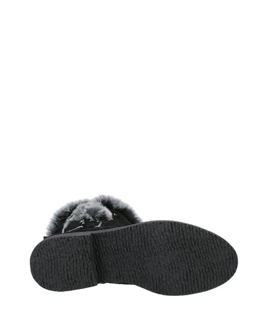 Hush Puppies Black Megan Ladies Mid Boots
