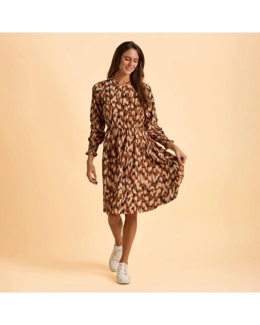 Brakeburn Brown Hunter Dress