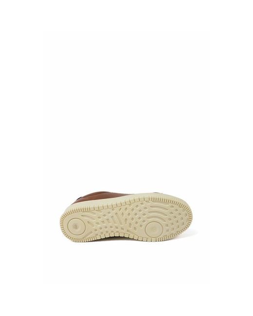 Original Penguin Brown Selwyn Court Trainers for men