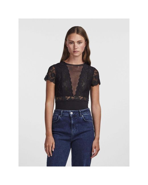 Pieces Black Sicca Ss Body Ld63