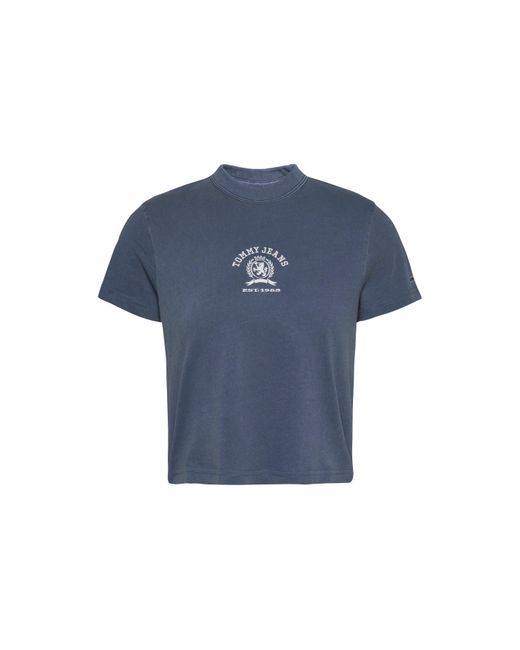 Tommy Hilfiger Blue Varsity Crest Crew Neck T-Shirt
