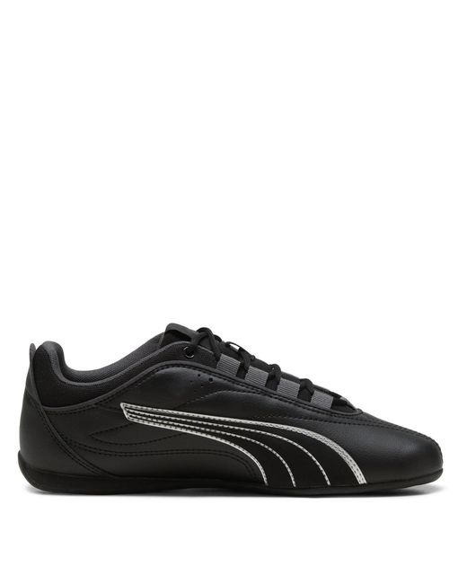 PUMA Black Catch Low-Top Trainers