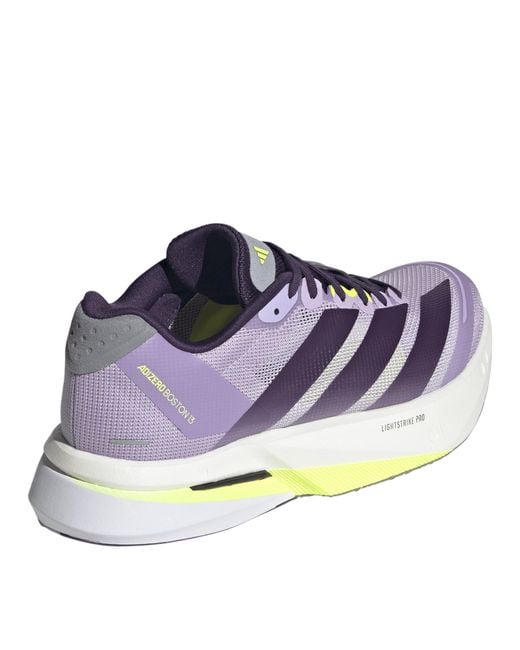 Adidas Blue Adizero Boston 13 Road Running Shoes