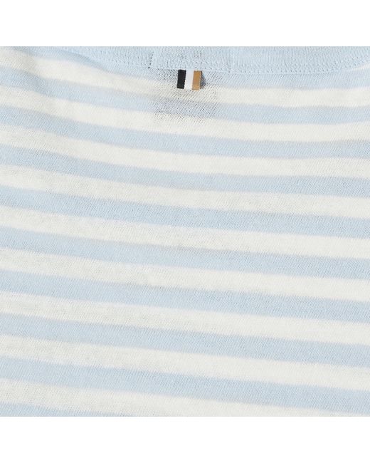 Boss Blue Phillipson Short Sleeve T-Shirt for men