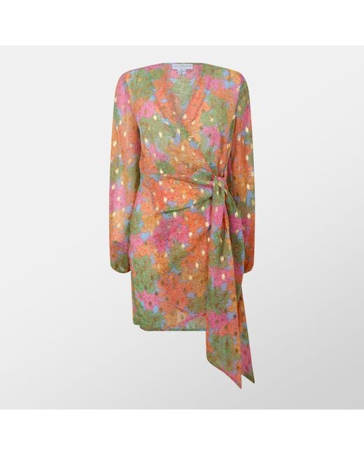 Never Fully Dressed Multicolor Floral Mini Vienna Dress