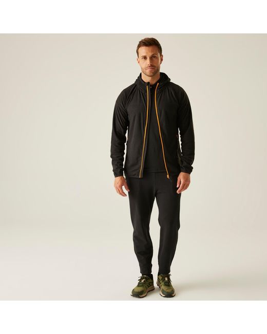 Regatta Black Navigate Full-Zip Fleece for men