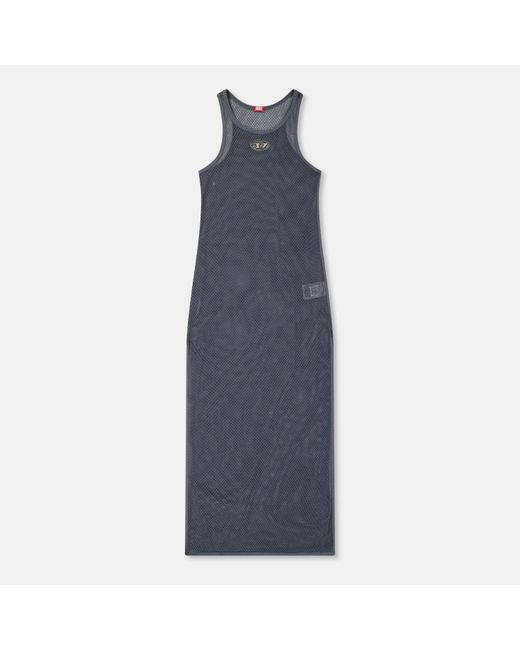 DIESEL Blue Mesh Beach Cover-Up