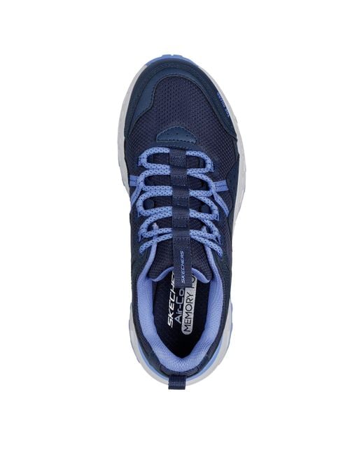 Skechers Blue Glidestepat Slip On Trainers