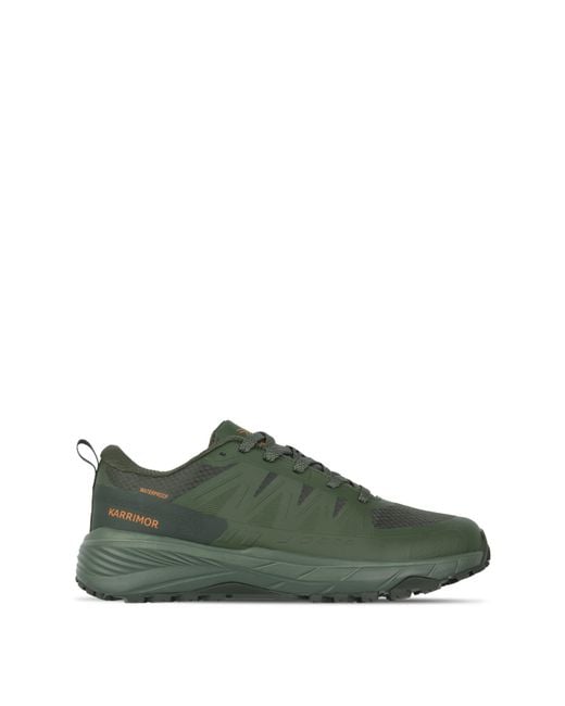 Karrimor Green Caracal Waterproof Trainers for men