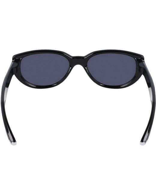 Nike Blue Nv07 Oval Sunglasses
