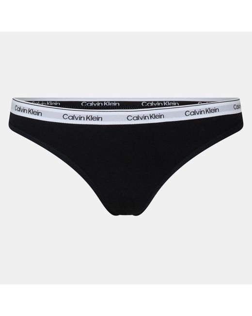 Calvin Klein Green 3 Pack Thongs