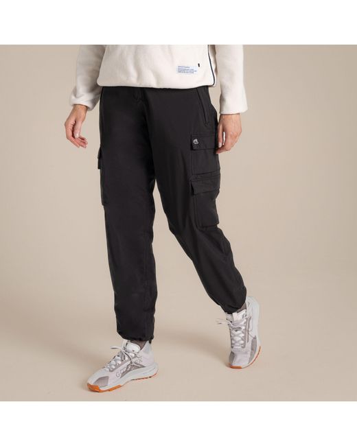 Craghoppers Black Natales Waterproof Walking Trousers