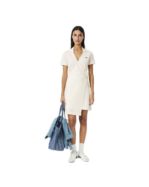 Lacoste Blue Wrap Dress