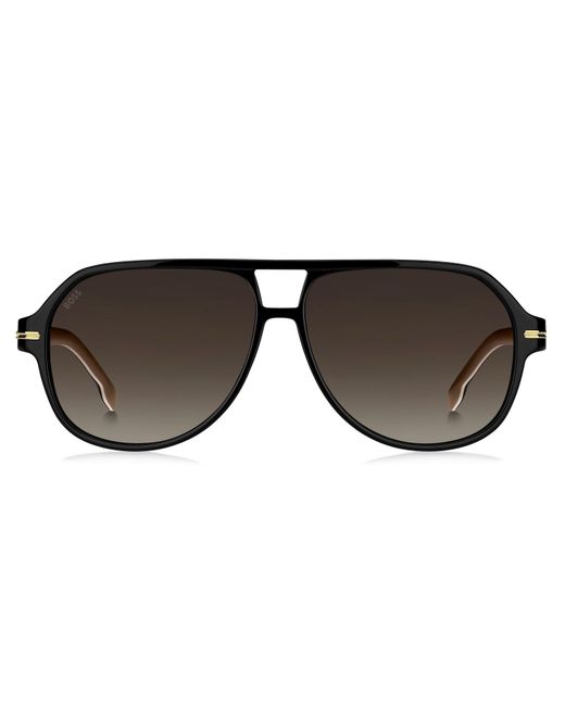 Boss Black Su Contemporary Square Sunglasses for men