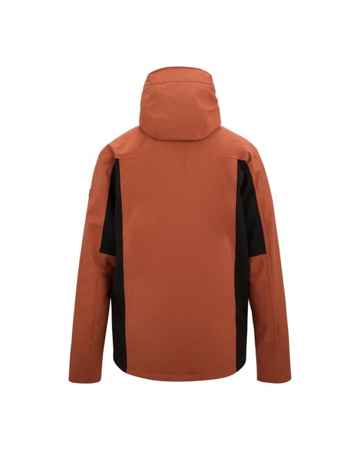 Regatta Red Birchdale Ii Isotex 15000 Breathable Long Sleeve Waterproof Jacket for men