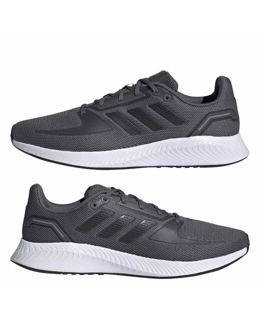 Adidas Gray Runfalcon 2.0 Running Shoes for men