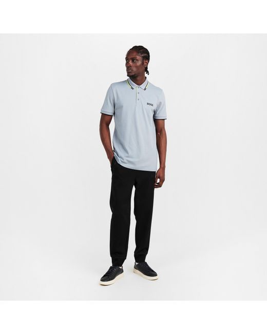 Boss Black Signature Logo Jogging Bottoms (Hadiko Mirror) for men