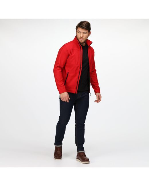 Regatta Red Octagon Ii Printable 3 Layer Jacket for men