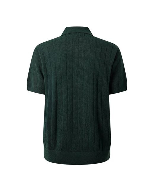 Lacoste Green Ribbd Sspolo Sn64 for men
